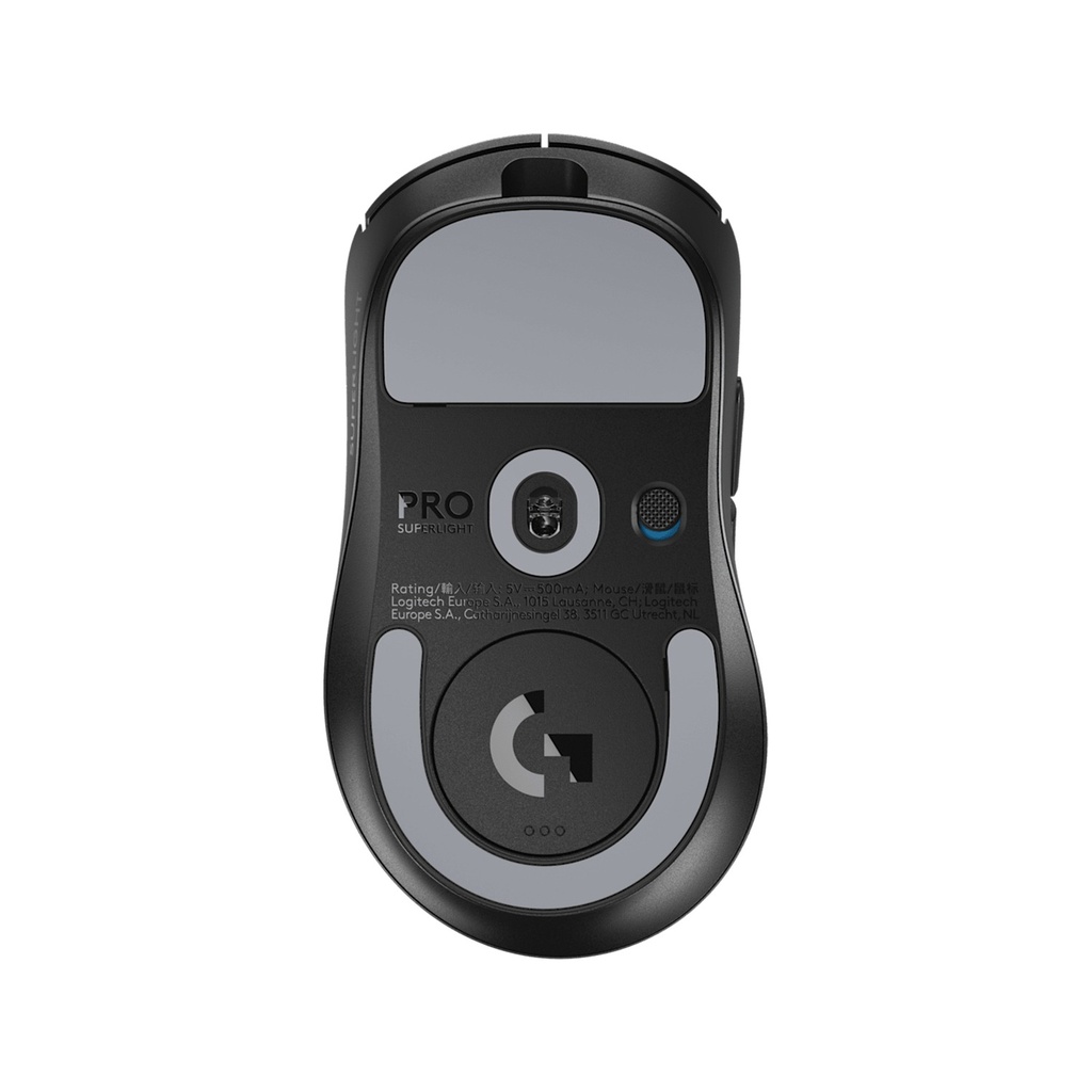 Logitech Pro X SuperLight 2 DEX Wireless/Wired Robust Lightspeed Gaming Mouse, 44,000 DPI Hero 2 Sensor, Upto 95 Hrs Battery Life Black