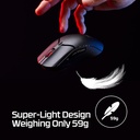 HyperX Haste 2 Mini Wireless Mouse Ultra-LightWeight (59 Gram) 26K Sensor 26,000 DPI For PC,Play Station, Xbox Series X|S & Xbox One