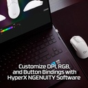 HyperX Haste 2 Mini Wireless Mouse Ultra-LightWeight (59 Gram) 26K Sensor 26,000 DPI For PC,Play Station, Xbox Series X|S & Xbox One