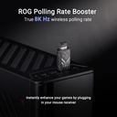 Asus Rog Harpe ACE Extreme Wireless Gaming Mouse Carbon Fiber Composite Shell, Upto 8000Hz Polling Rate 42,000 DPI - Black