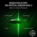 Razer Basilisk V3 Pro 35K Fully Customizable Wireless/ Bluetooth Wired Ergonomic Gaming Mouse, Focus Pro 35K Optical Gen-2 Sensor, Up to 210 Hrs on Bluetooth/145 Hrs on Wireless– White