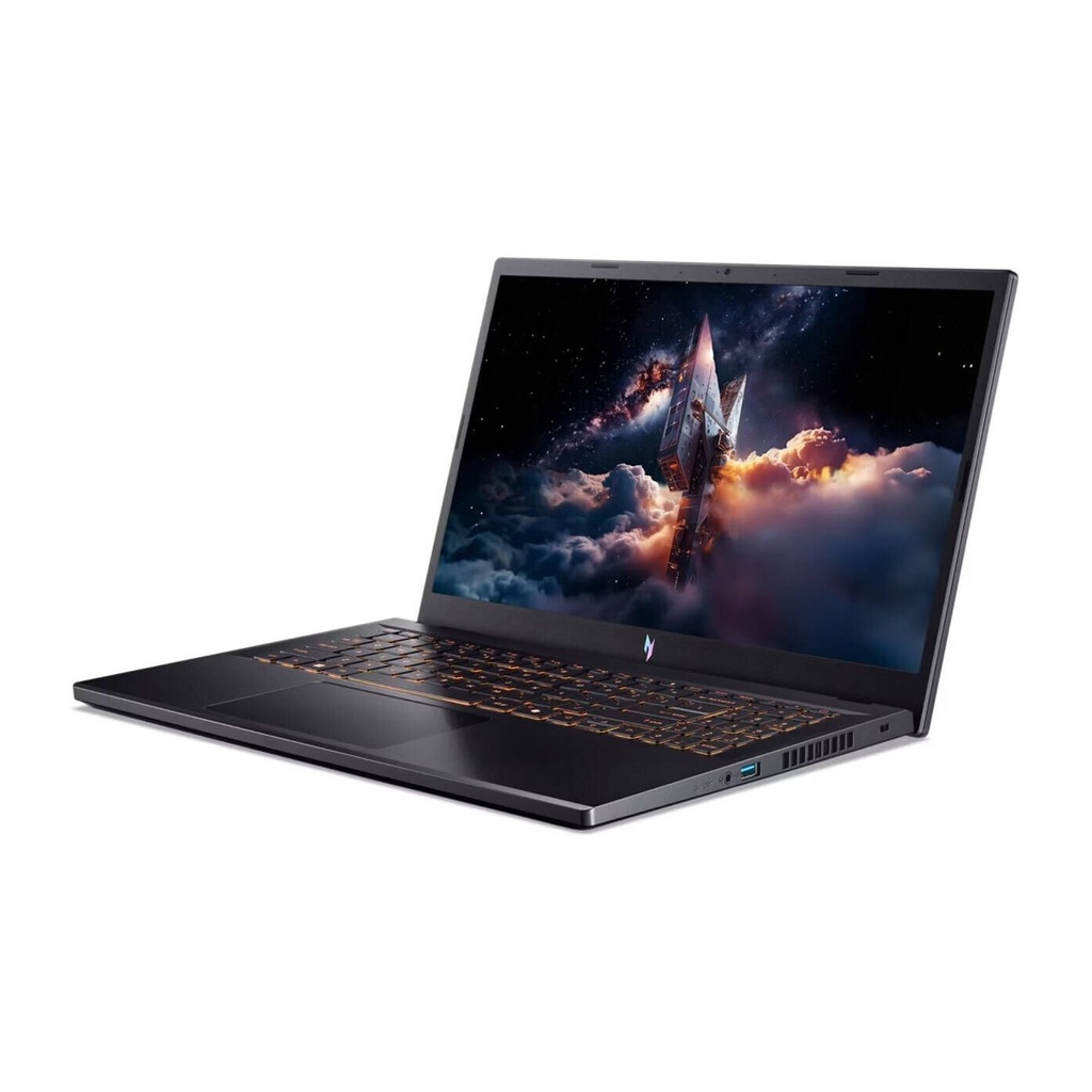 Acer Nitro V 15 Gaming Laptop Core i9-13900H Processor, 16GB RAM, 512GB NVMe SSD, GeForce RTX 5050 8GB Graphics, 15.6" FHD IPS 165Hz Display, Backlit Keyboard, Windows 11 Pro (License), Obsidian Black | NH.QZ7EM.001
