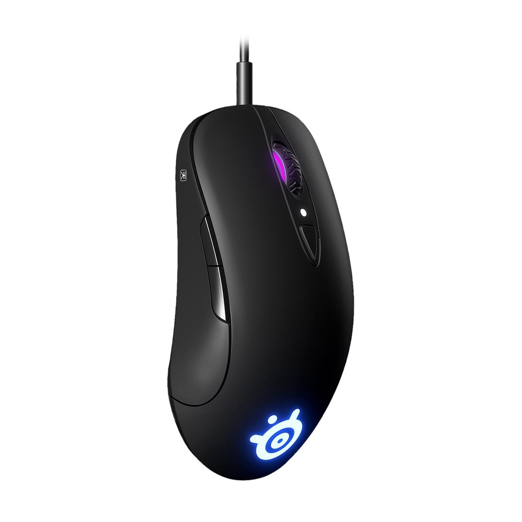 SteelSeries Sensei Ten Wired Ambidextrous Gaming Mouse True Move Pro Tracking,18,000 CPI, 8 Programmable Buttons 2-Zone RGB