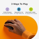 Glorious Model O2 Mini Ultralight Ambidextrous RGB Wireless Gaming Mouse 57g 26,000 DPI - Black