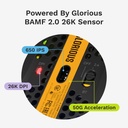 Glorious Model O2 Mini Ultralight Ambidextrous RGB Wireless Gaming Mouse 57g 26,000 DPI - Black