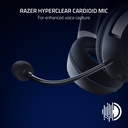 Razer Kaira HyperSpeed Wireless Gaming Headset for PlayStation: 50mm Drivers, HyperClear Cardioid Mic, Memory Foam Cushions, Bluetooth, 30 Hr Battery for PS5, PS4, PC, Mobile - White & Black