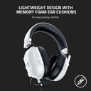 Razer BlackShark V2 X Esports 7.1 Surround Sound Wired Gaming Headset - For PC,PS4, Xbox One,Switch & Mobile Devices – White Edition