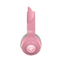 Razer Kraken Kitty V2 BT Quartz Edition Wireless/Bluetooth Gaming Headset RGB With Kitty Ears - Pink
