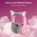 Razer Kraken Kitty V2 BT Quartz Edition Wireless/Bluetooth Gaming Headset RGB With Kitty Ears - Pink