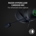 Razer Kraken Kitty V2 USB Wired RGB Gaming Headset: Chroma Kitty Ears, Stream Reactive Lighting, HyperClear Cardioid Mic, 7.1 Surround Sound For PC, PS4, PS5 - Black