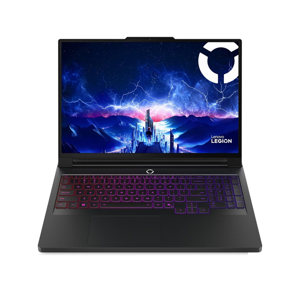 Lenovo Legion Pro 7 16IAX10H Gaming Laptop, Intel Core Ultra 9 275HX Processor, 64GB DDR5 RAM, 2TB NVMe Gen4 SSD, RTX 5090 24GB VGA, 16" WQXGA OLED 240Hz Display RGB Backlit Keyboard, Windows 11 Pro (License) - Eclipse Black + Free Gift Lenovo Bag