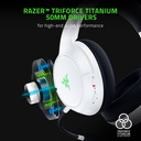 Razer Kaira Pro for Xbox Gaming Headset, Wireless / Bluetooth Connectivity, Titanium Drivers & Detachable Supercardioid Mic, for Xbox Series X|S and mobile Gaming - White | RZ04-03470300-R3M1