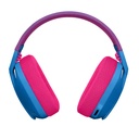 Logitech G435 Light Speed Wireless/Bluetooth Gaming Headset For PC & PS5/4 - Blue/Raspberry