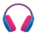 Logitech G435 Light Speed Wireless/Bluetooth Gaming Headset For PC & PS5/4 - Blue/Raspberry