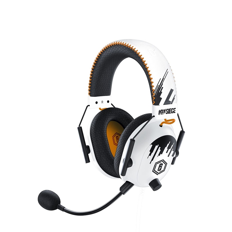 Razer BlackShark V2 Pro Wireless/Bluetooth Esports Six Siege Special Edition Premium Gaming Headset,THX Spatial Audio,Hyper Clear Super Advanced Passive Noise Isolation Cardioid Mic, Up to 70 Hrs Battery Life, For PC,Mac,PS5,Xbox & Mobile Devices