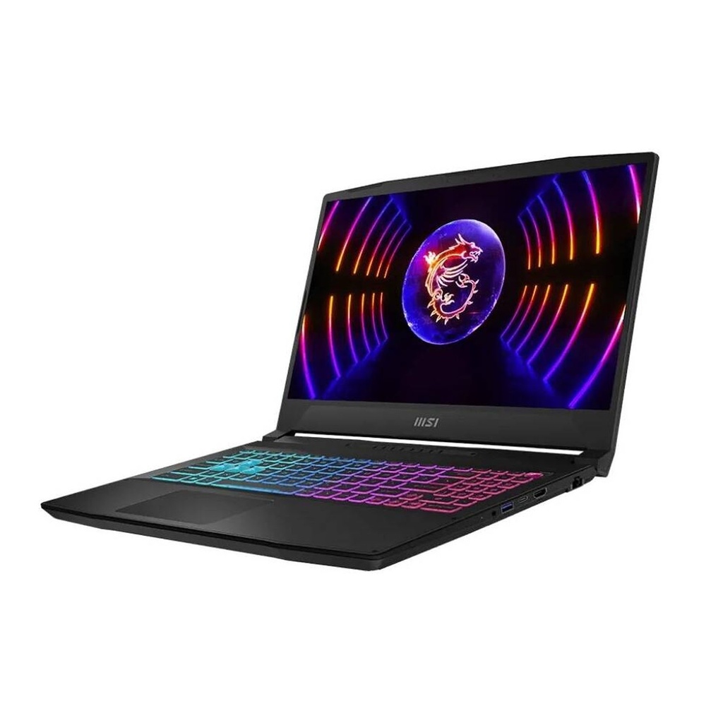 MSI Katana 15 B14WGK-224XAE Gaming Laptop, Intel Core i7-14650HX Processor, 16GB RAM DDR5-5600MHz, 512GB SSD NVMe, GeForce RTX 5070 8GB VGA, 15.6" FHD 144Hz Display, Windows 11 Pro (License) 4-Zone RGB Gaming Keyboard - Black