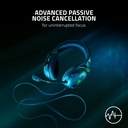 Razer BlackShark V2 ESL Edition Wired (3.5mm & USB DAC) Gaming Headset,THX Spatial 7.1 Surround Sound, Detachable Advanced Passive Noise Cancellation Mic - For PC,PS4/PS5,Switch & Xbox