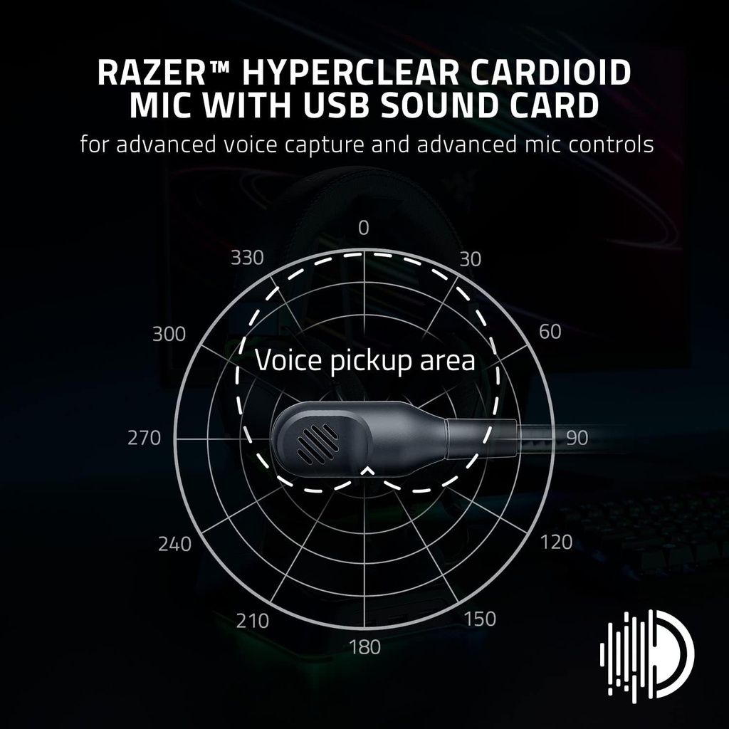 Razer BlackShark V2 ESL Edition Wired (3.5mm & USB DAC) Gaming Headset,THX Spatial 7.1 Surround Sound, Detachable Advanced Passive Noise Cancellation Mic - For PC,PS4/PS5,Switch & Xbox