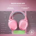 Razer Barracuda X Wireless/Bluetooth/Wired 7.1 Surround Sound Gaming Headset, Detachable Hyperclear Cardioid Mic,Upto 50 Hrs Battery Life For PC,PlayStation,Switch & Mobile Devices - Quartz Edition