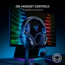 Razer Barracuda X Wireless/Bluetooth/Wired 7.1 Surround Sound Gaming Headset, Detachable Hyperclear Cardioid Mic,Upto 50 Hrs Battery Life For PC,PlayStation,Switch & Mobile Devices - Black