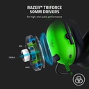 Razer Blackshark V2 X Esports 7.1 Surround Sound Wired Gaming Headset - For PC,PS4, Xbox One,Switch & Mobile Devices-Green Edition