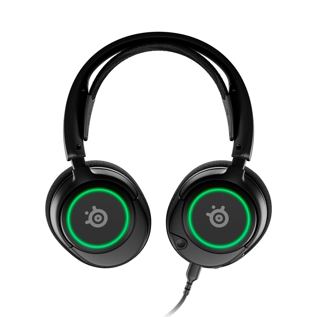 SteelSeries New Arctis Nova 3 Multi-Platform Wired Gaming Headset - Black
