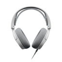 SteelSeries Arctis Nova 1P Multi-Platform Premium Wired (3.5mm) Nova Acoustic System Gaming Headset, Noise-Cancelation ClearCast Retractable Mic For PC,PS5/PS4, Xbox Switch & Mobile Devices - White