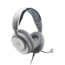SteelSeries Arctis Nova 1P Multi-Platform Premium Wired (3.5mm) Nova Acoustic System Gaming Headset, Noise-Cancelation ClearCast Retractable Mic For PC,PS5/PS4, Xbox Switch & Mobile Devices - White