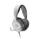 SteelSeries Arctis Nova 1P Multi-Platform Premium Wired (3.5mm) Nova Acoustic System Gaming Headset, Noise-Cancelation ClearCast Retractable Mic For PC,PS5/PS4, Xbox Switch & Mobile Devices - White