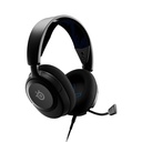 SteelSeries Arctis Nova 1P Multi-Platform Premium Wired (3.5mm) Nova Acoustic System Gaming Headset, Noise-Cancelation ClearCast Retractable Mic For PC,PS5/PS4, Xbox,Switch & Mobile Devices - Black