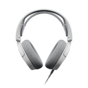 SteelSeries Arctis Nova 1 Multi-Platform Premium Wired (3.5mm) Nova Acoustic System Gaming Headset, AI Noise-Cancelation ClearCast Retractable Mic,For PC,PS5/PS4, Xbox Switch & Mobile Devices - White