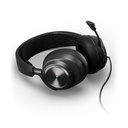 SteelSeries Arctis Nova Pro Multi-System High-Fidelity/Hi-Res Certified Wired Gaming Headset With GameDAC Gen 2, AI Noise Cancelling ClearCast Gen 2 Retractable Mic, TCO Certified, For PC, Playstation, Switch and Mobile Devices - Black