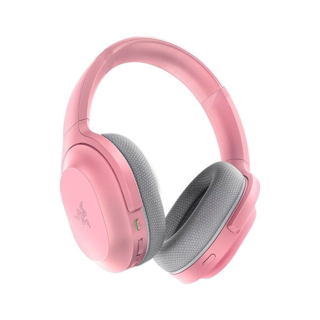 Razer BarraCuda Quartz Edition Wireless/Bluetooth/Wired (USB-C) Gaming Headset, THX Spatial Audio, Dual Noise-Cancellation, Up to 40 Hrs Battery Life, For PC, PS5/PS4,Switch & Mobile Devices
