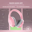 Razer BarraCuda Quartz Edition Wireless/Bluetooth/Wired (USB-C) Gaming Headset, THX Spatial Audio, Dual Noise-Cancellation, Up to 40 Hrs Battery Life, For PC, PS5/PS4,Switch & Mobile Devices