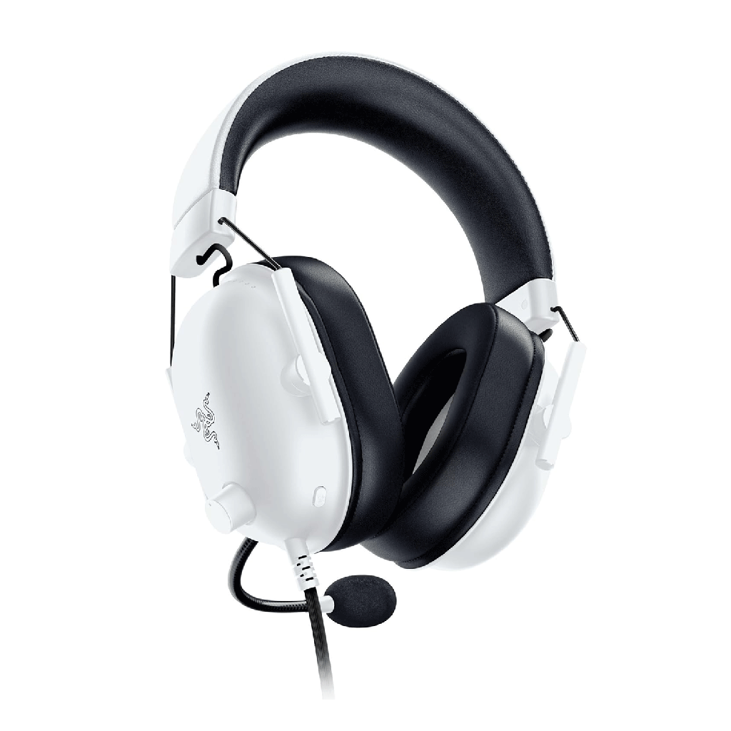 Razer BlackShark V2 X White Edition Wired Console Esports Headset For Xbox, PC, Playstation, Nintendo Switch & Mobile