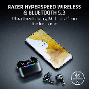 Razer Hammerhead V3 X HyperSpeed Wireless Multi-Platform ANC Gaming Earbuds - Black