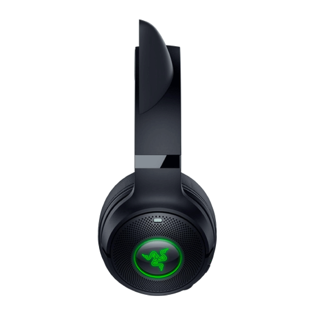 Razer Kraken Kitty V2 BT Wireless/Bluetooth RGB Gaming Headset RGB With Kitty Ears -Black