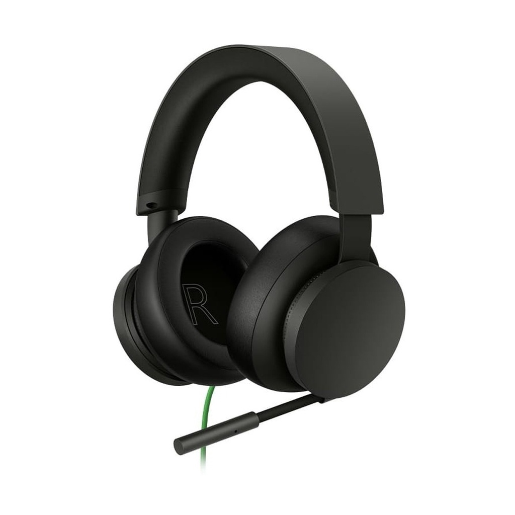 Microsoft Xbox Series Stereo Wired (3.5mm) Gaming Headset with Bendable Boom Mic, Supports Spatial Sound, Dolby Atmos For PC & Xbox
