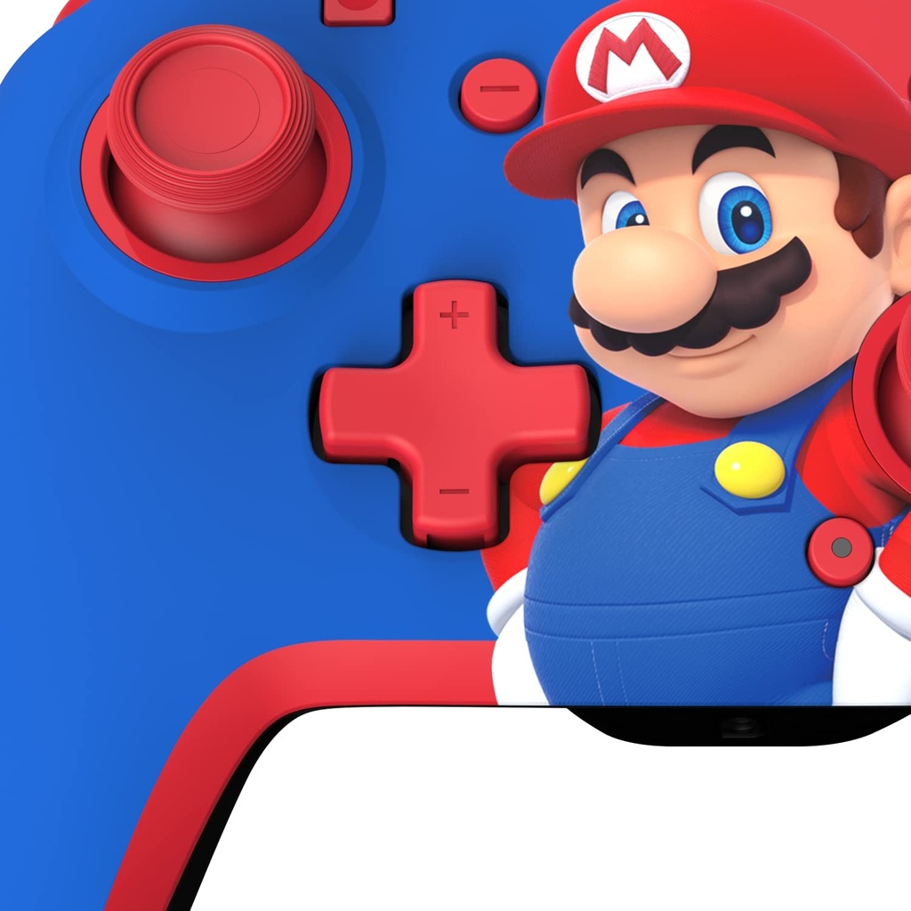 Turtle Beach PDP Switch PDP Nintendo Switch Official Super Mario Bundle (Headset + Controller), Breathable, Lightweight Construction For Long Gaming Sessions