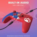Turtle Beach PDP Switch PDP Nintendo Switch Official Super Mario Bundle (Headset + Controller), Breathable, Lightweight Construction For Long Gaming Sessions
