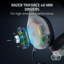 Razer Barracuda X Chroma Wireless Multi Platfrom Gaming Headset For PC,Mac,PlayStation,Switch, Steam Deck & Smartphone - Phantom White