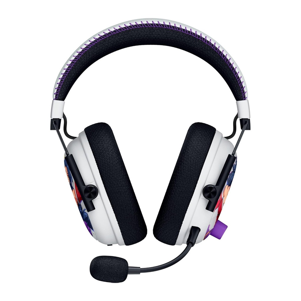 Razer BlackShark V3 Pro Wireless ANC Gaming Headset for Xbox: Full Band Mic - 50mm Driver - 2.4 GHz, Bluetooth, USB, 3.5mm - Works with PC, Mac, PS5, Nintendo Switch - Long Battery Life - 2XKO Edition | RZ04-05401100-R3M1