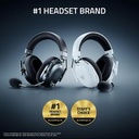 Razer BlackShark V3 Pro Gaming Headset, HyperSpeed Wireless Gen 2, Hybrid Active Noise Cancellation, Detachable Razer HyperClear Full Band 12mm Mic, PlayStation, Black | RZ04-05400500-R3G1