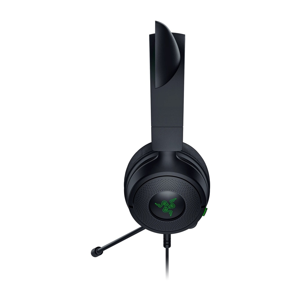 Razer Kraken Kitty V3 X Wired Gaming Headset For PC,Mac,PlayStation,Switch, Steam Deck & Smartphone - Black