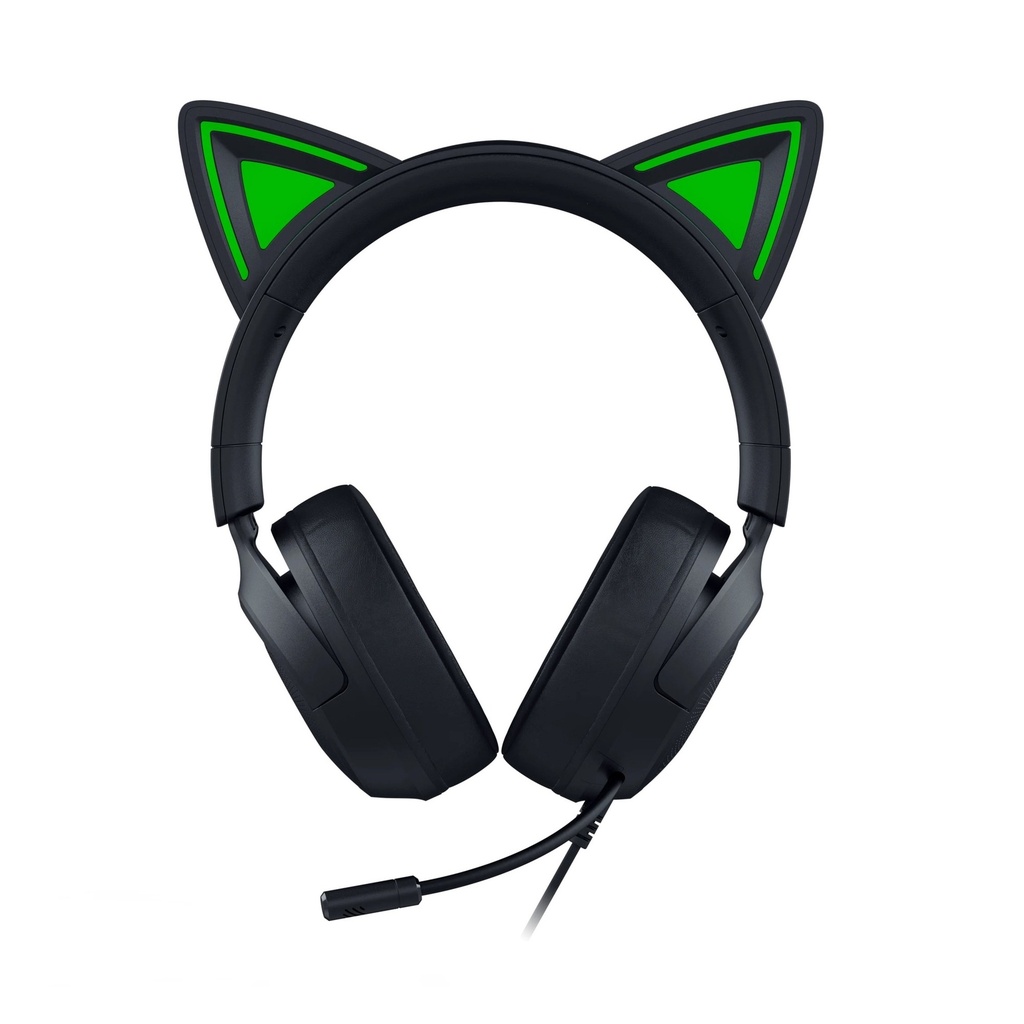 Razer Kraken Kitty V3 X Wired Gaming Headset For PC,Mac,PlayStation,Switch, Steam Deck & Smartphone - Black