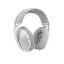 Logitech G321 LIGHTSPEED Wireless Bluetooth Gaming Headset, Dynamic Comfort and Fit - White