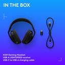 Logitech G321 LIGHTSPEED Wireless Bluetooth Gaming Headset, Dynamic Comfort and Fit - Black