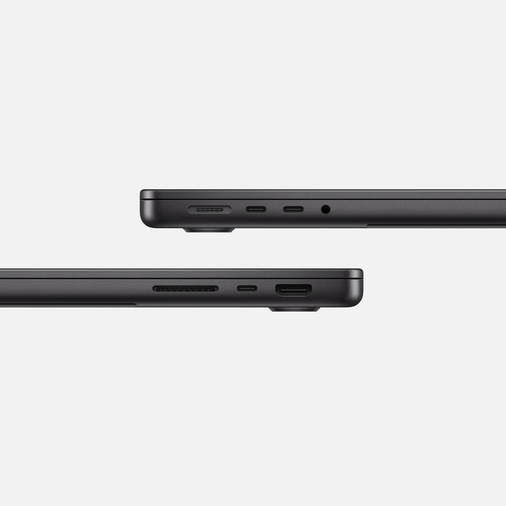 Apple MacBook Pro M5 Chip, 10‑Core CPU and 10‑Core GPU, 16GB Unified Memory, 512GB SSD Storage, 14-inch Liquid Retina XDR display, Arabic/English Keyboard, Touch ID, Space Black | MDE04AB/A