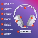 ASTRO A20 X LIGHTSPEED Bluetooth / Wireless Gaming Headset, LIGHTSYNC RGB, and 48 kHz Boom Mic, for PS5, Xbox, Nintendo Switch/Switch 2 and PC with 2-System PLAYSYNC Audio - White