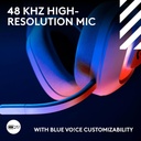 ASTRO A20 X LIGHTSPEED Bluetooth / Wireless Gaming Headset, LIGHTSYNC RGB, and 48 kHz Boom Mic, for PS5, Xbox, Nintendo Switch/Switch 2 and PC with 2-System PLAYSYNC Audio - White